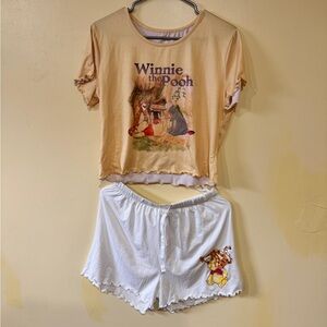Women Two-piece Disney Winnie the Pooh pajama set